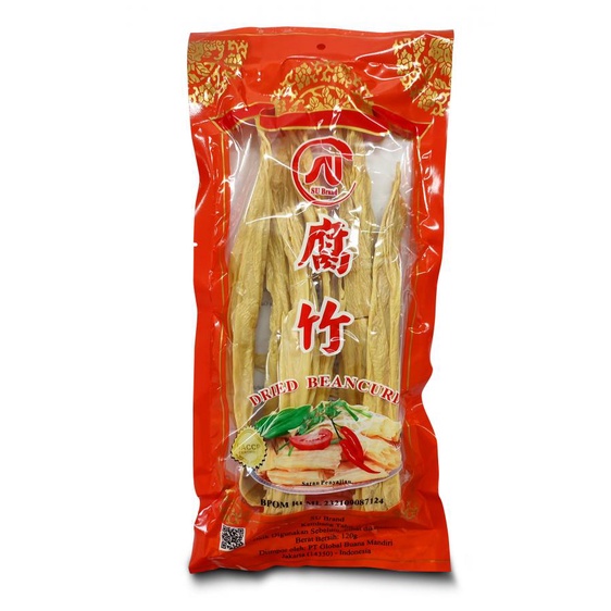 Kulit Kembang Tahu Kering Yuba Fucuk Dried Bean Curd Halal Instan Stick Lebar