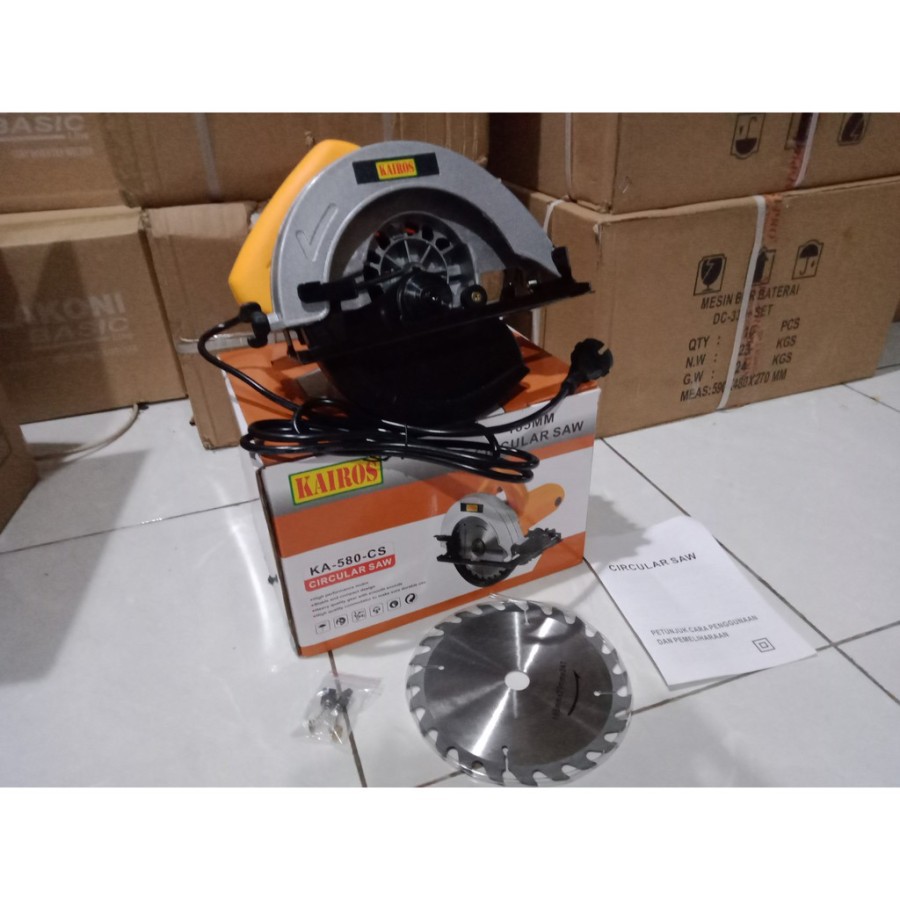 NEW PRODUK TERLARIS DAN TERMURAH!!!!!!!!!!NEW CIRCULAR SAW GERGAJI KAYU LISTRIK 7 INC