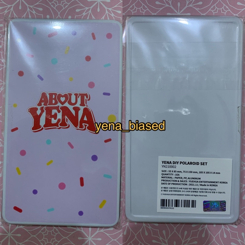 SEALED FULLSET Polaroid Set MD Birthday About Yena