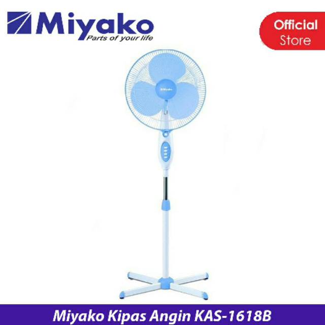 Kipas angin berdiri MIYAKO - stand fan 16 inci - kas 1618 b/1606x