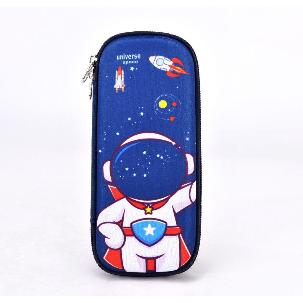 (MONA) TEMPAT PENSIL ANAK TIMBUL 6 DIMENSI KARAKTER  2D AESTHETIC  ASTRONOT COWOK BISA UNTUK SEKOLAH - M0188