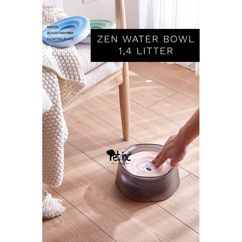 Zen water bowl (anti chocking anti wet)