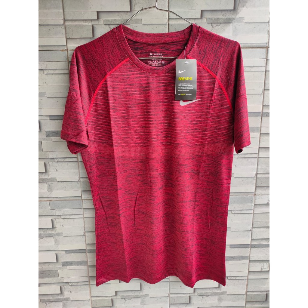 KAOS OLAHRAGA IMPORT RUNNING CASUAL PRIA IMPORT/KAOS DRY-FIT
