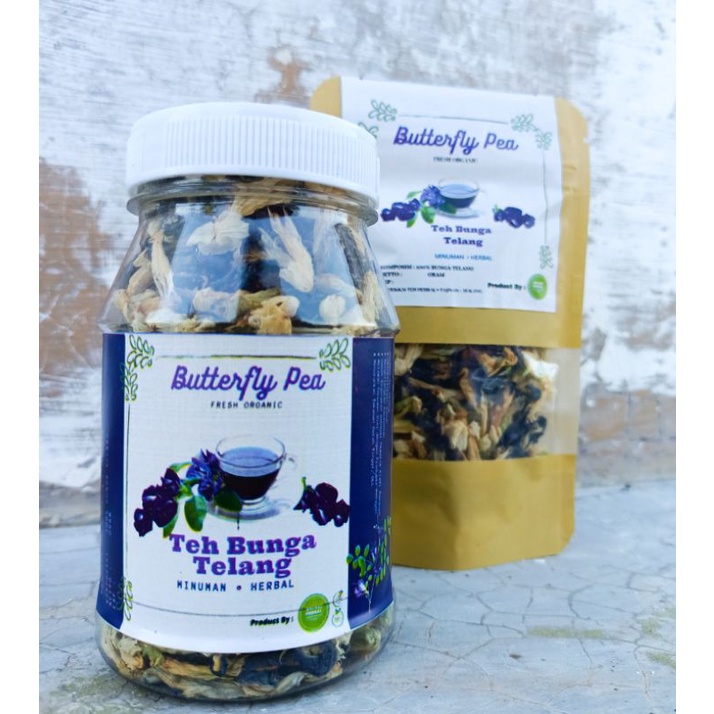 

Bunga Telang Organik/ Butterfly Pea/ Teh Telang/ Bunga Telang Kering