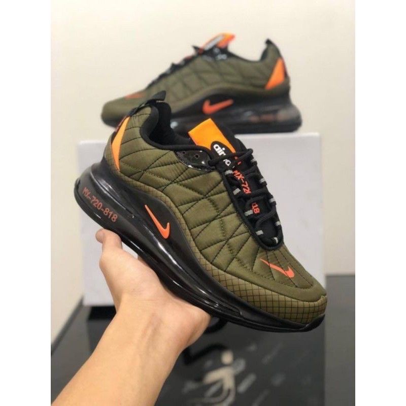 SEPATU OLAHRAGA PRIA NIKE AIR MAX 720 818 BLACK GREEN ARMY BRWON BLUE NAVY