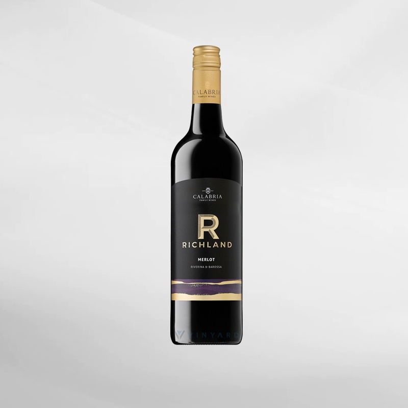 Calabria Richland wine Merlot 750ml ( Original &amp; Resmi By Vinyard )