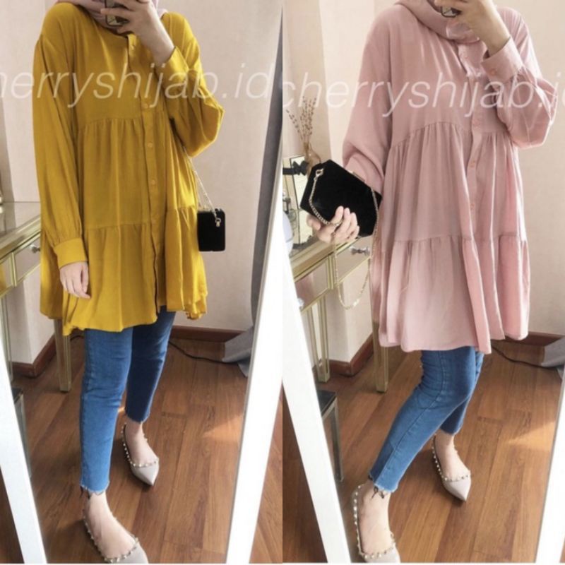 ANATASYA TUNIK SALE//KEMEJA TUNIK SUSUN