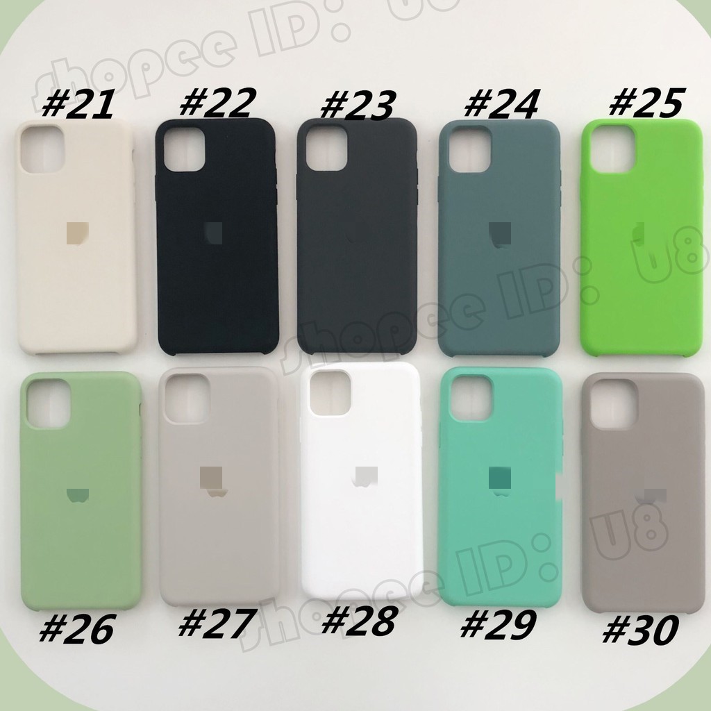 【FULL CLOSE】Casing Silikon Matte Frosted Ultra Tipis untuk  IPhone 6 / 6 Plus / 6s Plus / 7 / 7 Plus / 8 Plus  SE2020 Xs Max Xr iX 11 11 Pro Max 12 Pro Max 13 Pro Max Case Iphone