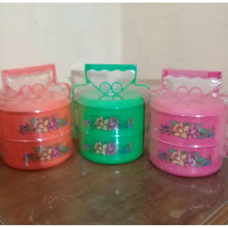 Rantang Plastik 2 Susun