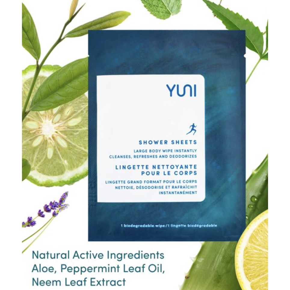 Yuni body sheet tissue basah mandi