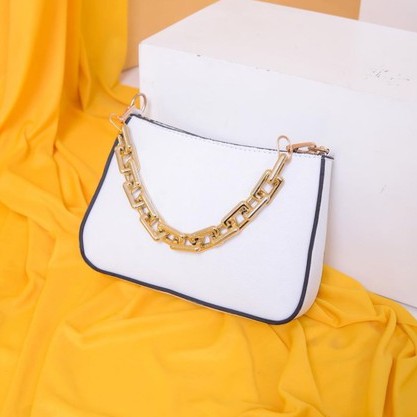 Tas Selempang Wanita Murah Warna Hitam, Putih, Lilac, Tosca - tas terbaru - 02 Lou - tas daily/pesta