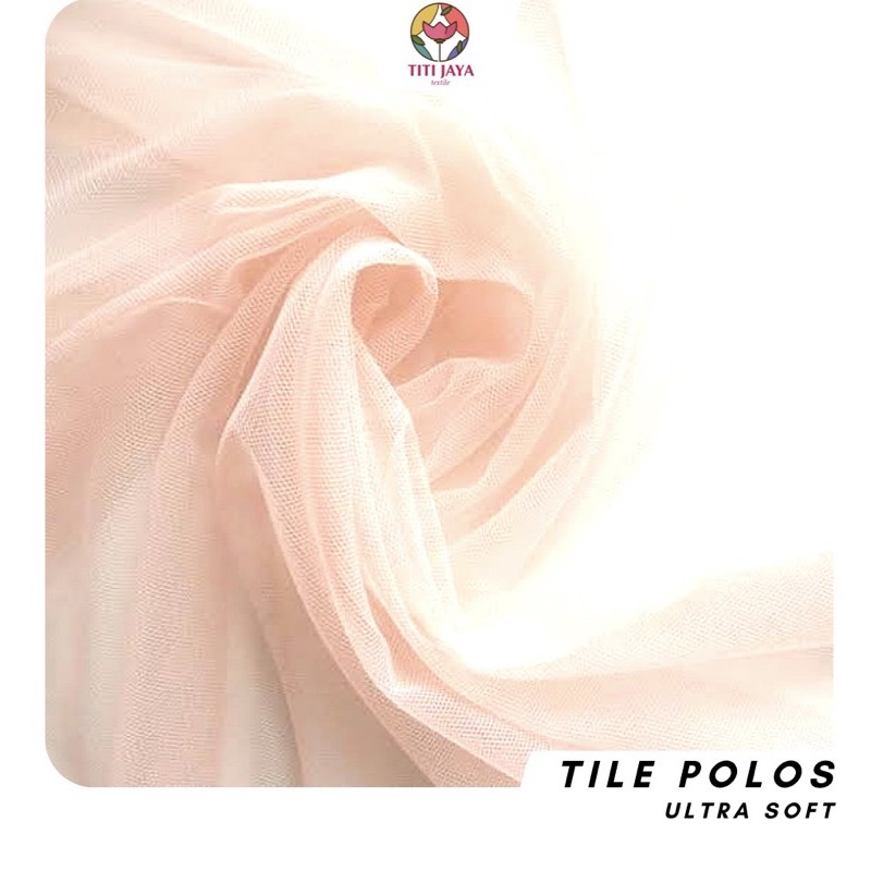 TULLE / TILE POLOS ULTRA SOFT HALUS ITALIA / SOFT TULLE / TILEPOLOS / HALUS, LEMBUT, SOFT, COCOK UNTUK DEKORASI, SOUVENIR, HIASAN DAN AKSESORIS