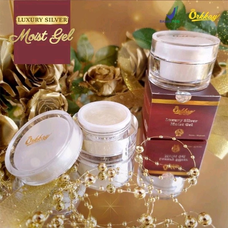 {READY} LUXURY SILVER MOIST GEL | Glowing Booster ORKKAY SkinCare