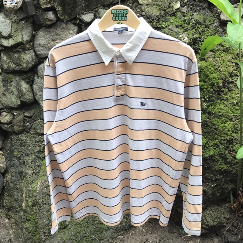 Polo Shirt Rugby Burberry Vintage Second Original