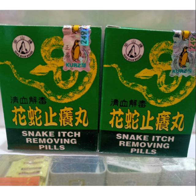 Obat Gatal - Gatal Herbal Snake Itch Removing Pill