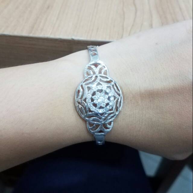 Gelang kroncong silver 925 | gelang kroncong perak asli