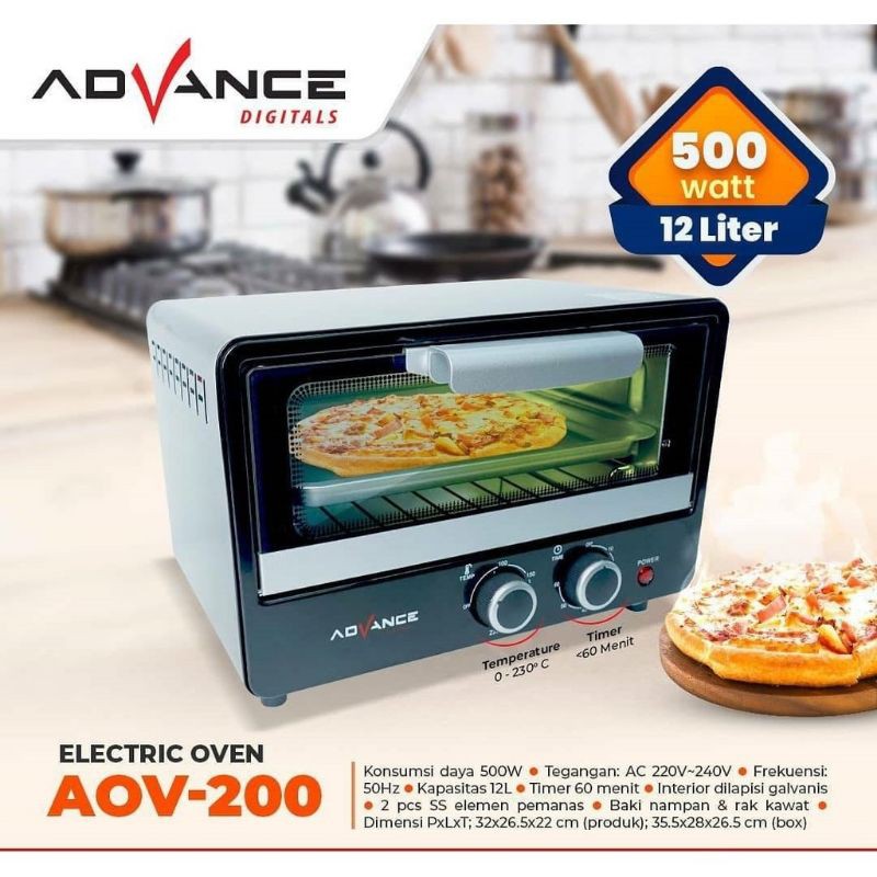 Advance Oven Listrik AOV-200 12L