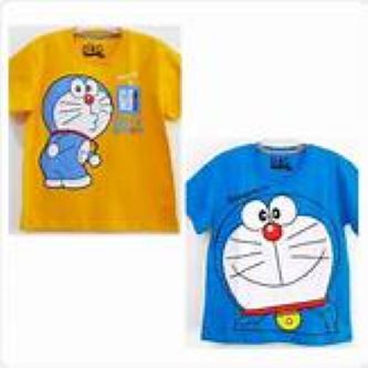 KAOS ANAK PEREMPUAN DORAEMON UMUR 1-2-3-4-5-6-7-8-9-10-11-12 // ATASAN BAJU ANAK PEREMPUAN // GROSIR KAOS ANAK