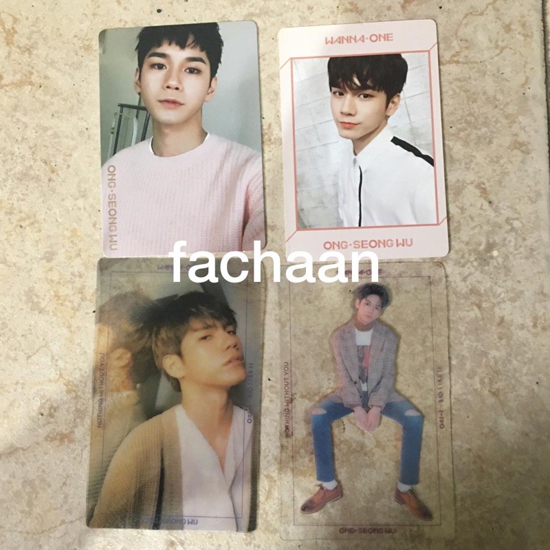 Ong Seongwu Official Photocard