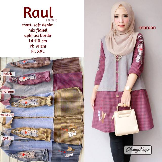 RAUL TUNIK SOFT DENIM