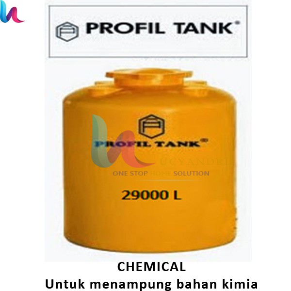 Tangki Air Plastik Profil Tank TDA 29000 Liter Kimia Chemical Tandon Toren