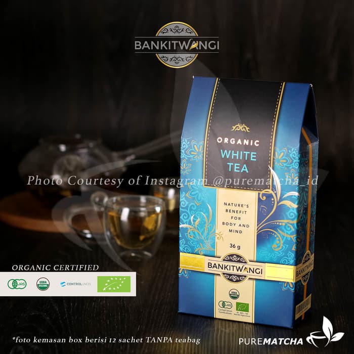 

Bangkit Wangi Premium White Tea Organic Teh Putih Organik Box 36gr - tth1632