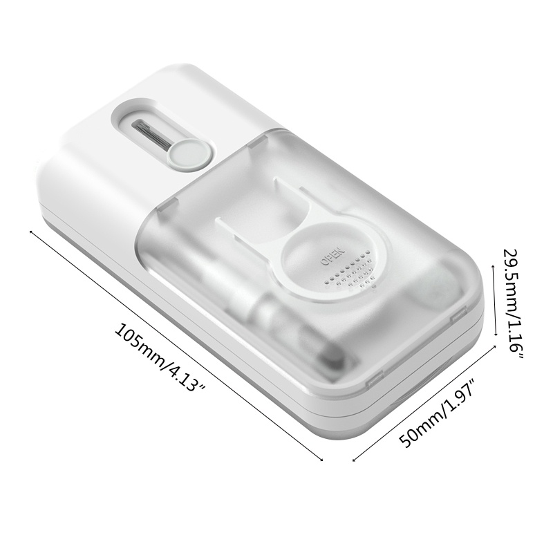 Bt Earphone Cleaner Earbud Tablet Pembersih Pen Pembersih Keyboard Kotoran Telinga Brush Microfiber Lembut, Cleaner Kits