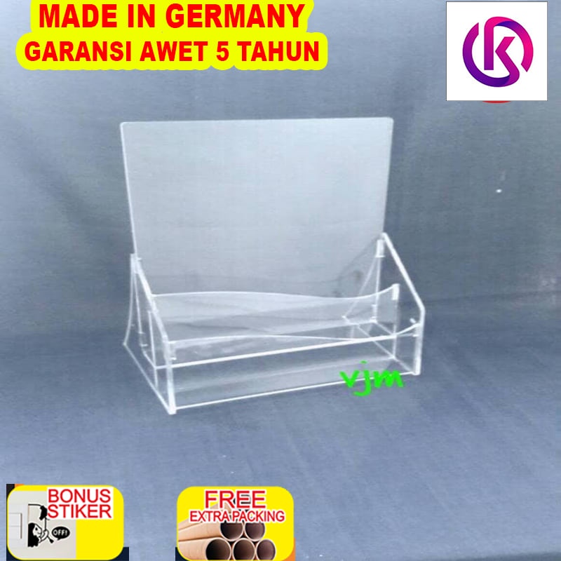 

Grosir Acrylic tmpt Brosure Folio : 2 (2 susun)