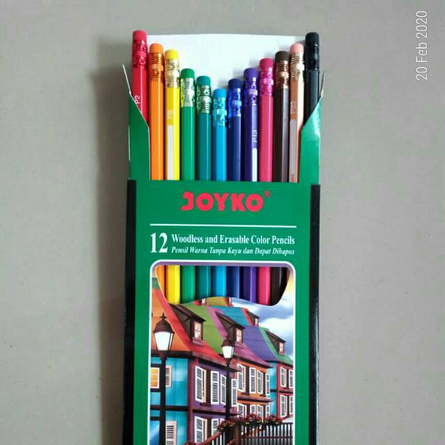 

Pensil warna joyko 12 warna