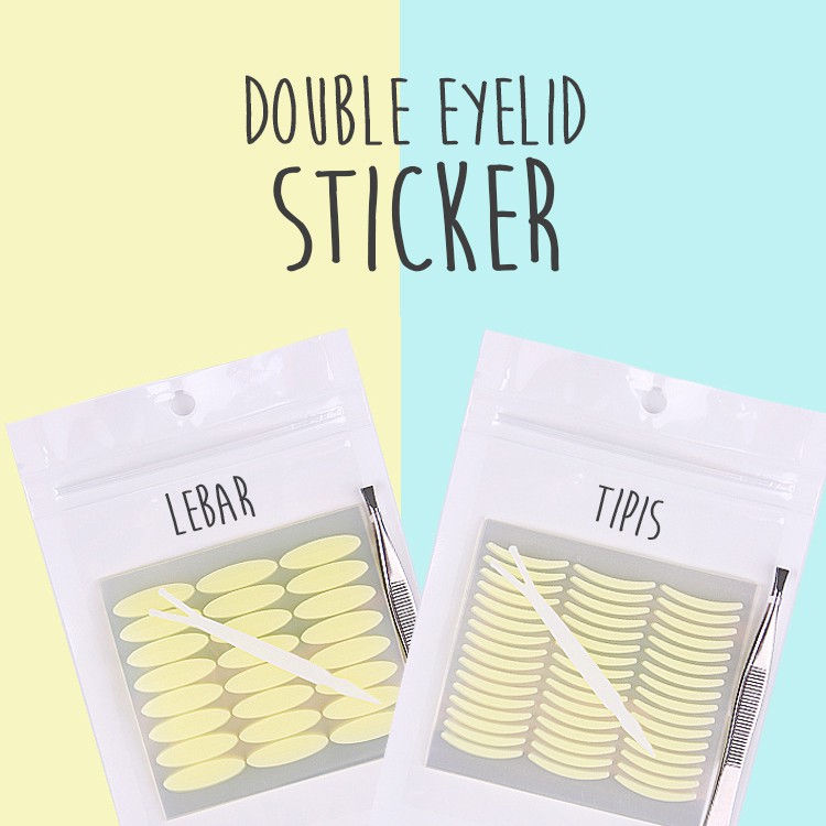 DEST double eyelid sticker selotip lipatan mata stiker scot scott