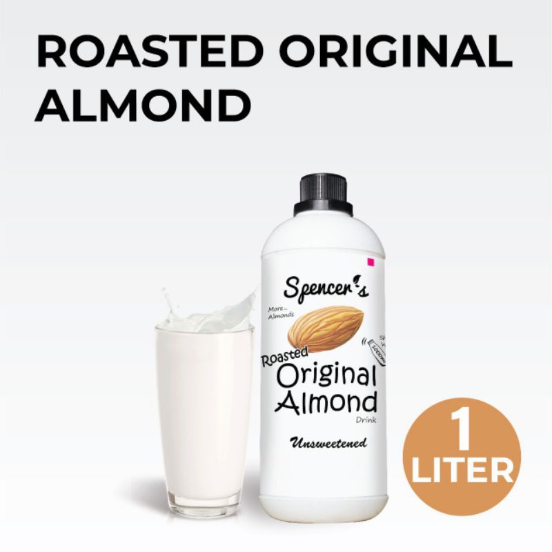 

ROASTED ORIGINAL ALMOND MILK By Spencer's ~ Unsweetened