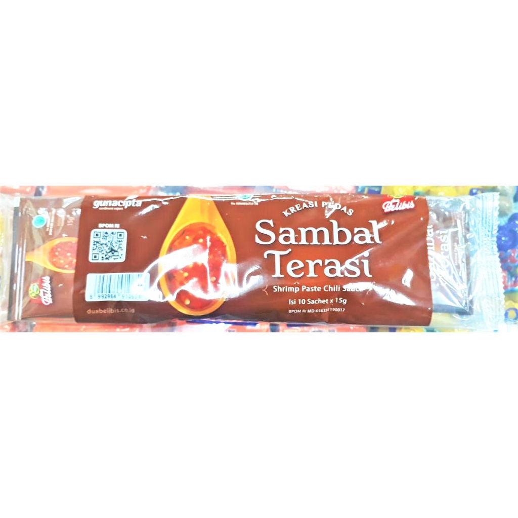 

Belibis Sambal Terasi 10x15gr