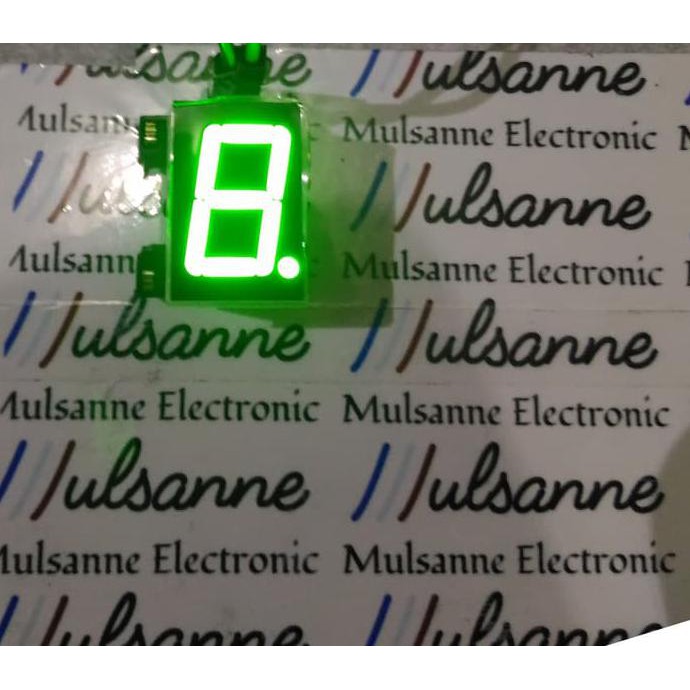 7 Segment / 7Segment0.56 / 0,56 Common Anoda / Anode Hijau & Putih - Hijau Muda Mulsan19 Kualitas