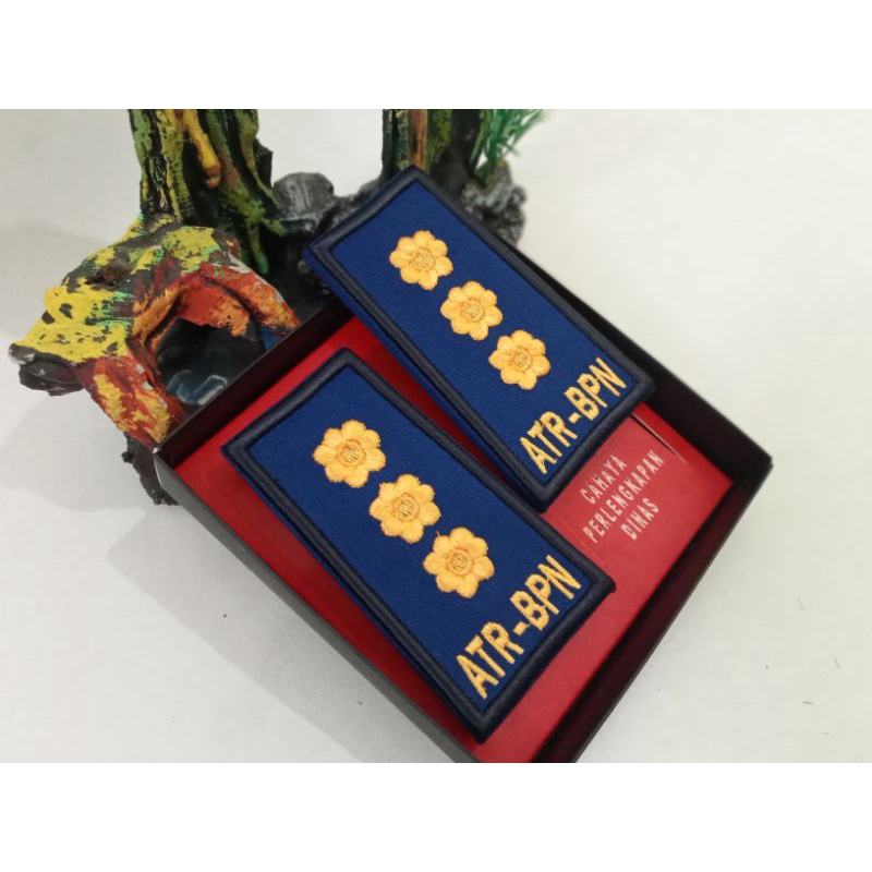 Pangkat Pdh ATR BPN 4B Kain Bordir