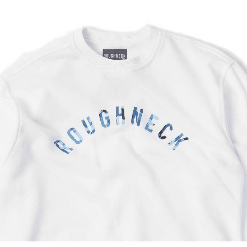 Crewneck Roughneck White Sig Camo Sea (Bisa Cod)