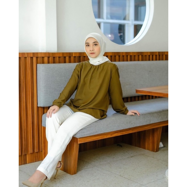 (DBY) BLOUSE CHADILA OVERSIZE ATASAN KEMEJA WANITA SHIRT