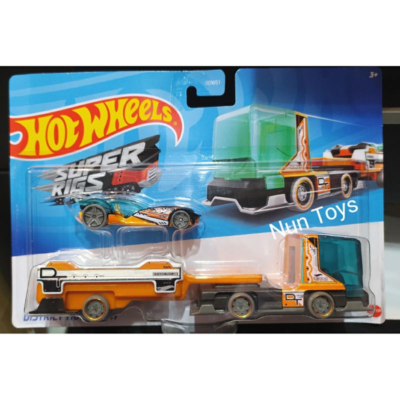 Mainan Hot Wheels Truck District Transport