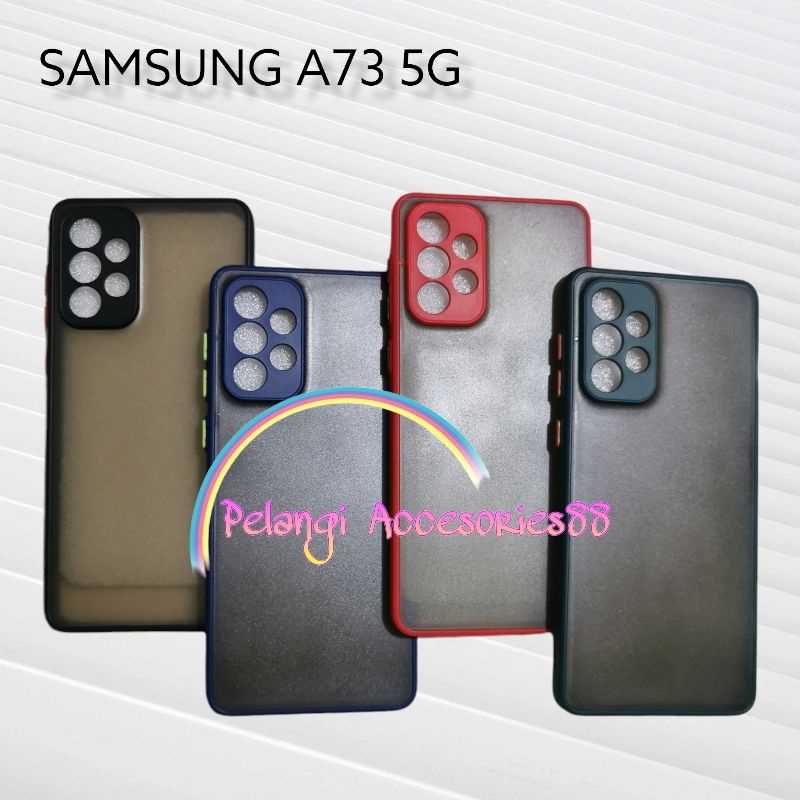 CASE SAMSUNG A73 5G SOFTCASE CASE DOVE CASE FULL COLOUR