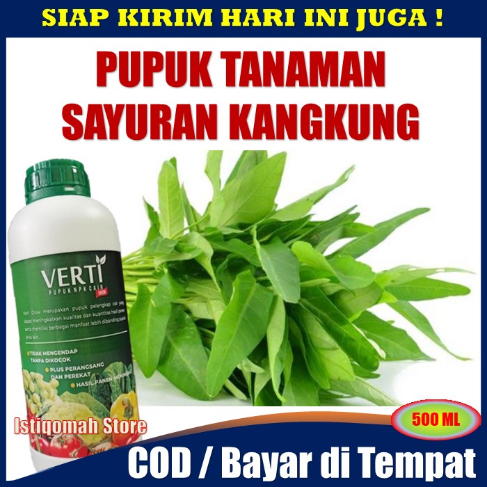 VERTI GROW 500ml Pupuk Tanaman Sayuran Kangkung - Pupuk NPK Cair untuk Tanaman Sayuran Kangkung - Pupuk Yang Cocok Untuk Tanaman Kangkung - Pupuk Yang Baik Untuk Tanaman Sayuran - Pupuk Yang Bagus Untuk Tanaman Kangkung TERLARIS