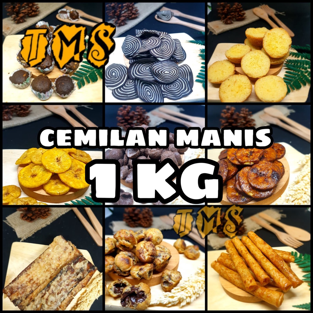 

TMS Snack Cemilan manis 1 KG premium EXP AMAN