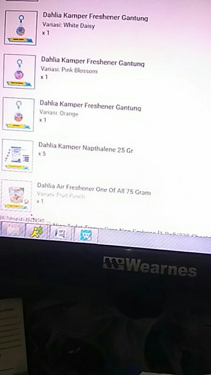 Dahlia Air Freshener One Of All 75 Gram