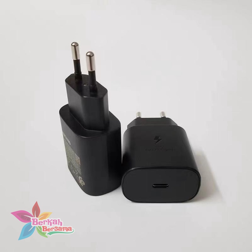 Batok adaptor Charger SAMSUNG 25 WAT NOTE 20 20+ 20 10 10+ ULTRA S21 s21+ s20 s20+ A80 ULTRA SUPER FAST CHARGING bergaransi 1bulan BB6346