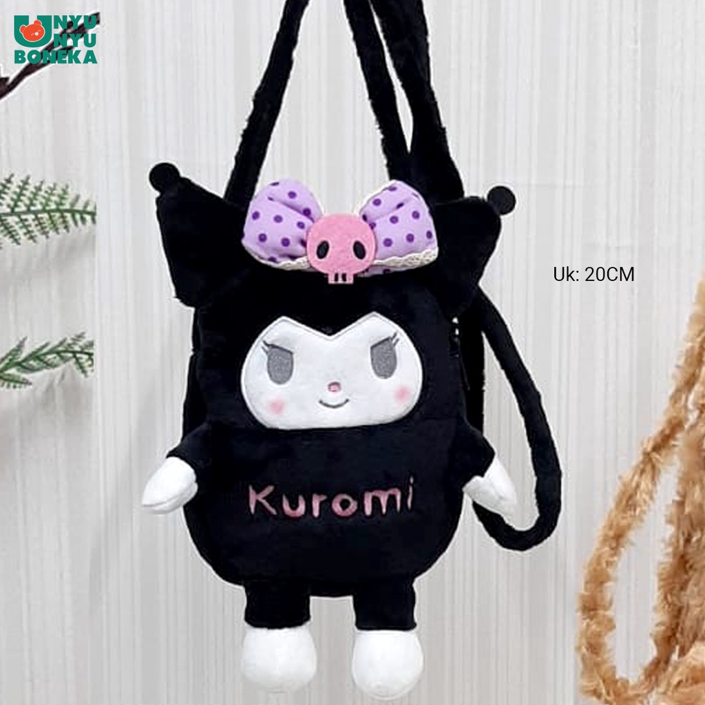 tas selempang kids kuromi shelliemay duffy disney bear boneka