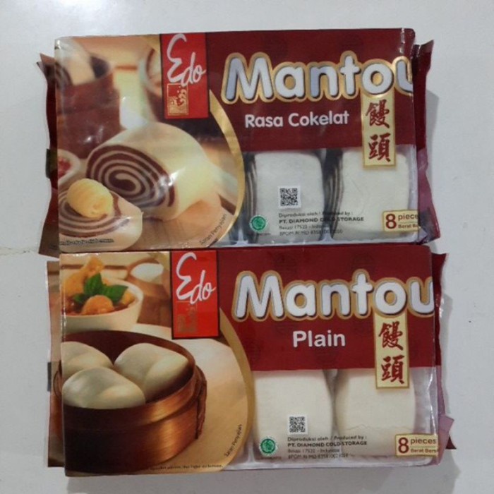 

Edo Mantou / Mantau Coklat / Multigrain / Plain / Wholewheat 320gr