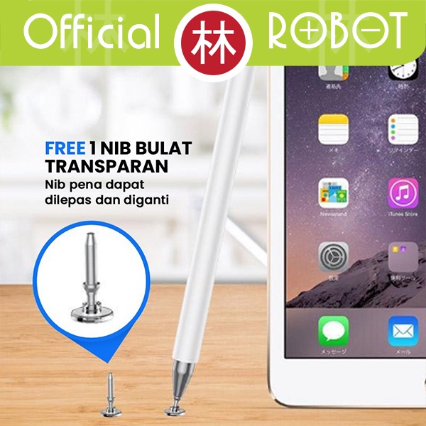 Robot RSP01 Universal 2in1 Capacitive Stylus Pen For Android &amp; Tablet