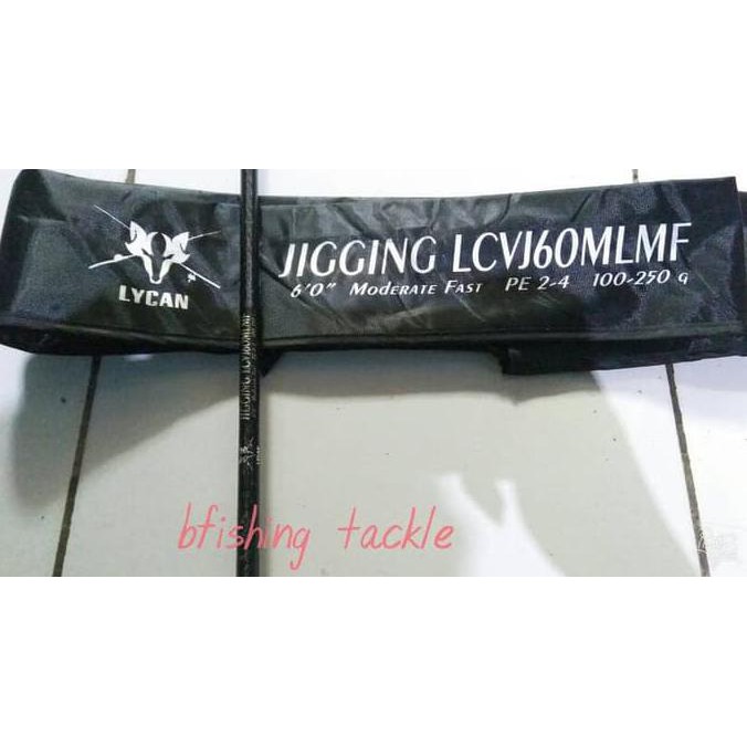 blank lycan jigging 180cm pe 2-4 "HARGA PROMO"