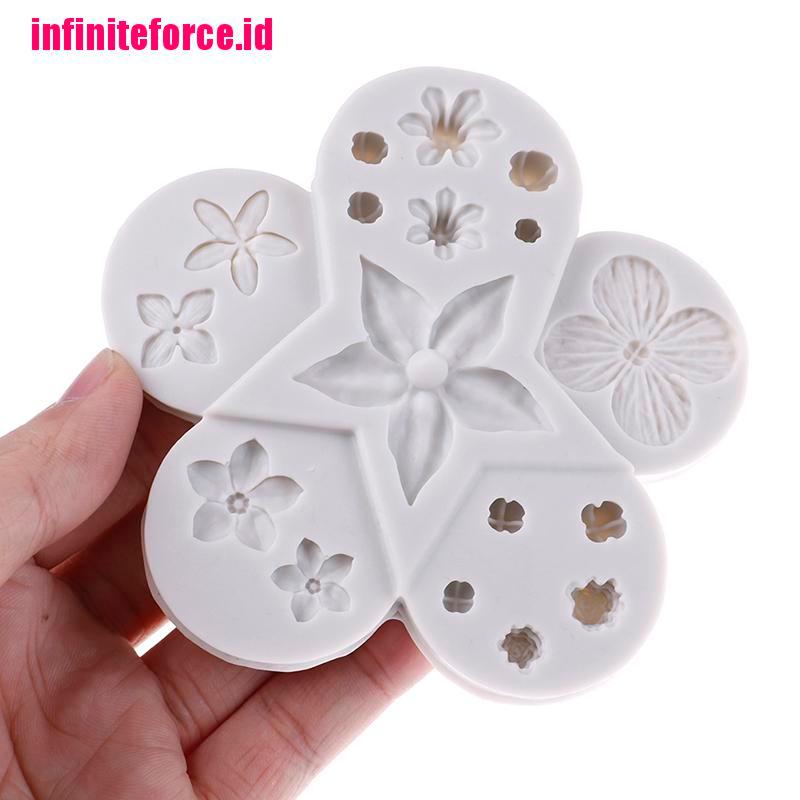 Flower silicone mold fondant mold cake decorating tool chocolate gumpaste mold