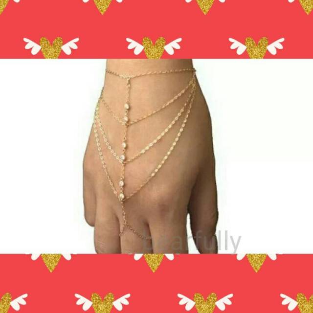 Gelang Cincin India Simple