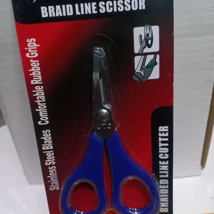 

Braided Line Cutter Gunting Split Ring Utecate Stainless Steel