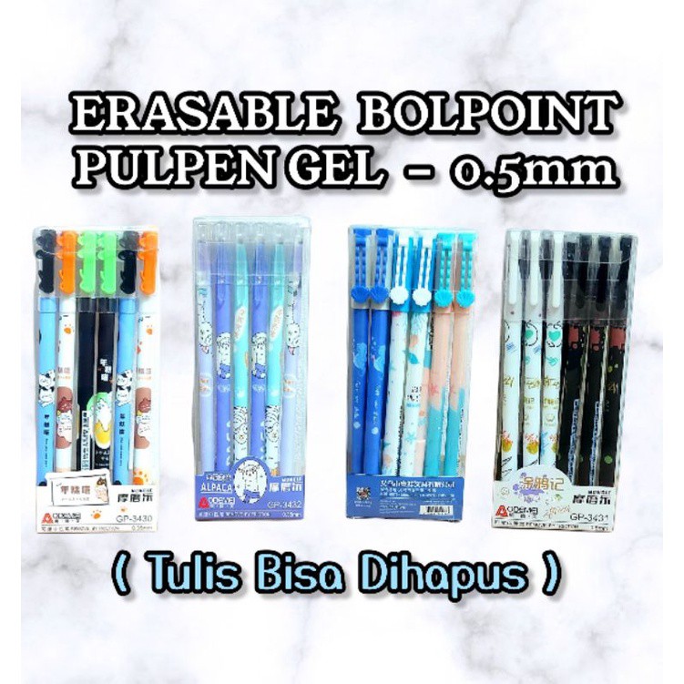 

Pulpen Gel tulis bisa Dihapus Lagi / Erasable Pen